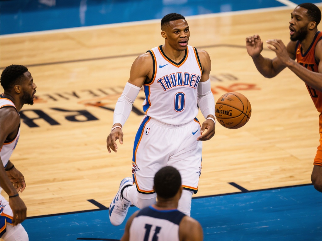 怀旧经典：四年前今日威少豪取超级三双